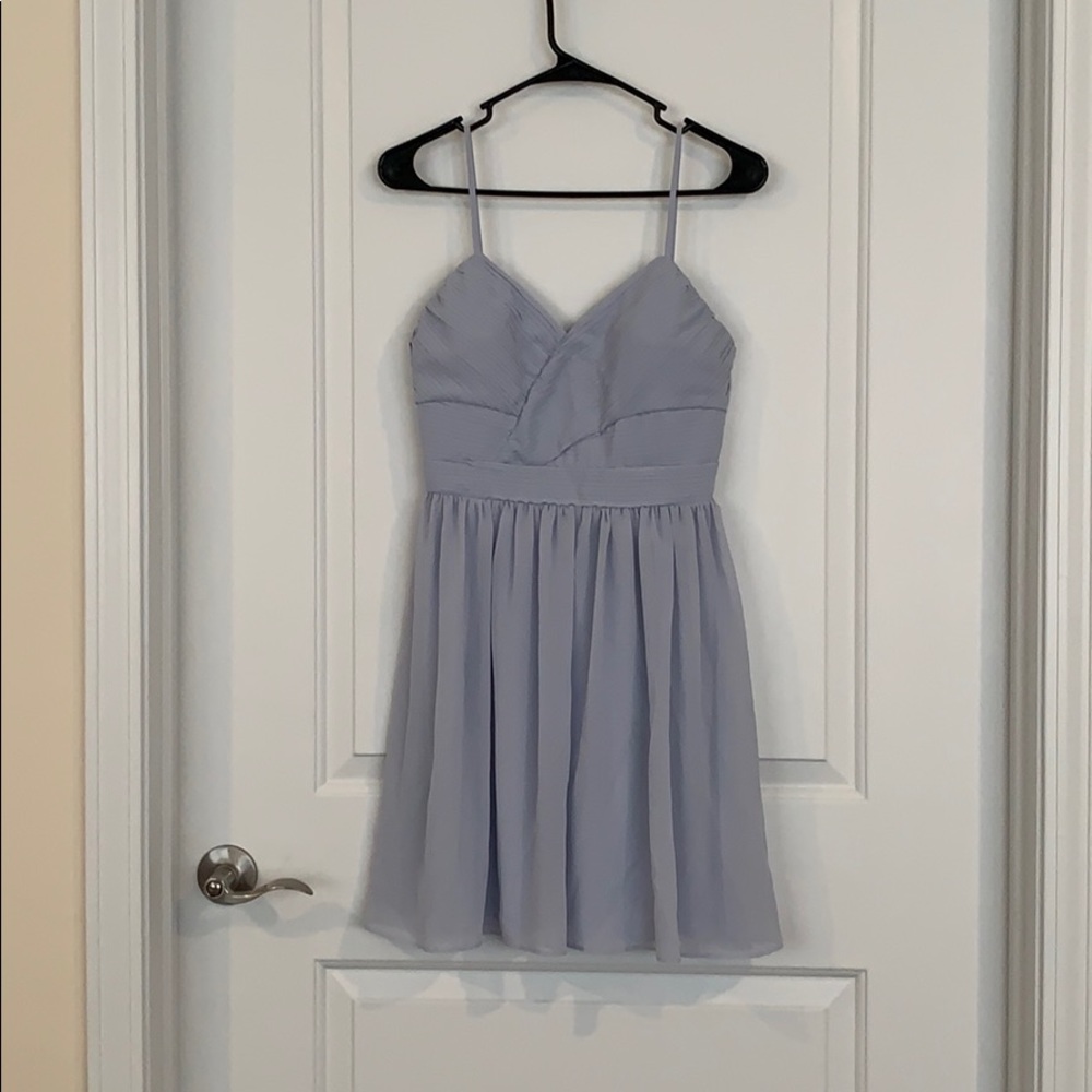 Light blue dress